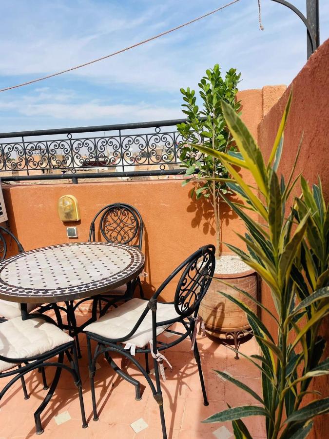 Riad Ms Holidays Terrasse Privatise Marrakech Marrakesz Zewnętrze zdjęcie